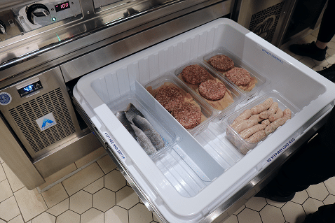 ADANDE REFRIGERATED DRAWER VCS1 CASSETTE WITH DIVIDERS IN