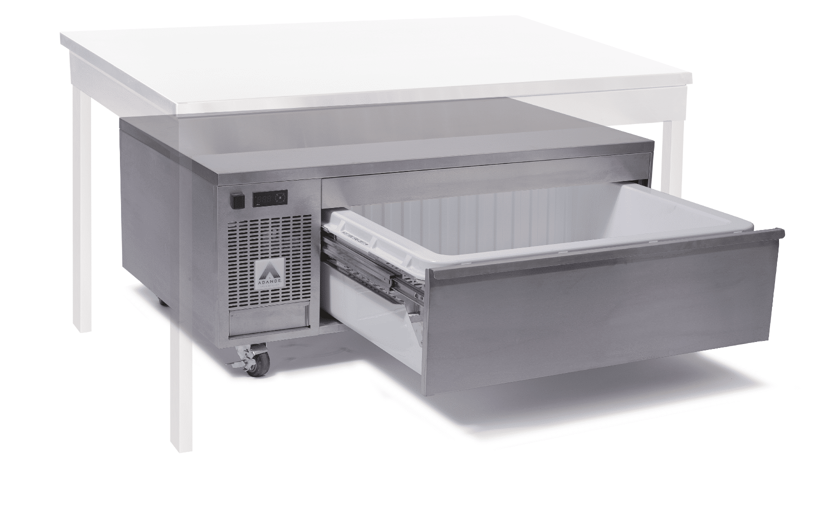 UNDERCOUNTER - SINGLE DRAWER - SIDE ENGINE - VCS1 SERIES - Adande USA